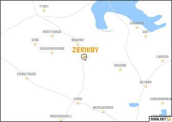 map of Zérikay