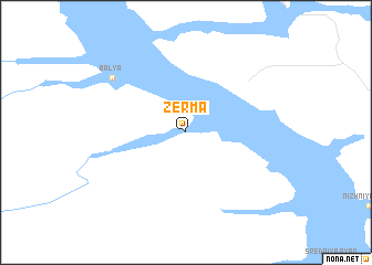 map of Zerma