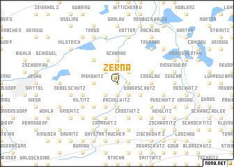 map of Zerna