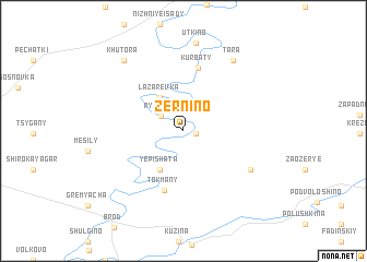 map of Zernino