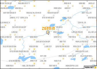 map of Zernin