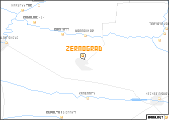 map of Zernograd