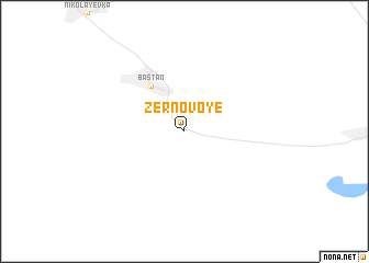 map of Zernovoye