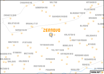 map of Zernovo