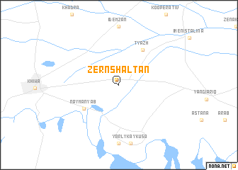 map of Zern-Shalʼtan