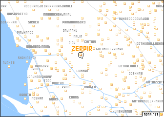 map of Zerpīr