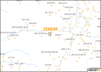 map of Zerqan