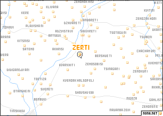 map of Zerti