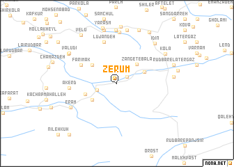 map of Zerūm