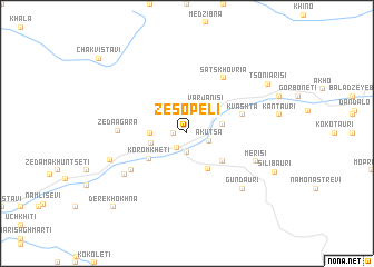 map of Zesop\