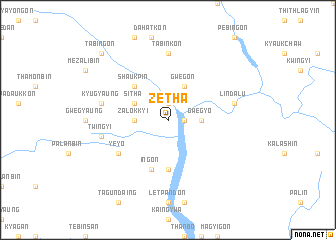 map of Zetha