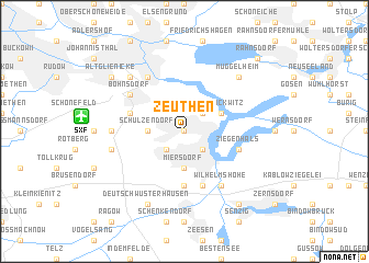 map of Zeuthen