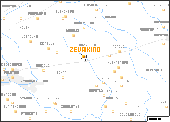 map of Zevakino