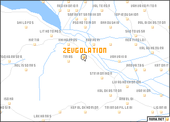 map of Zevgolatión