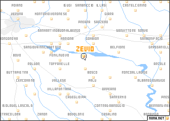 map of Zevio