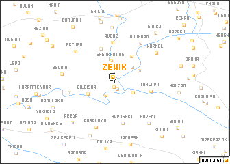 map of Zēwik