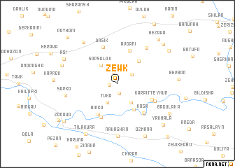 map of Zewk