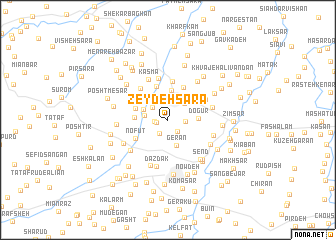 map of Zeydeh Sarā