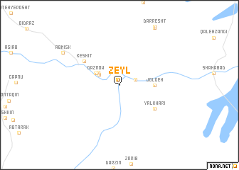 map of Zeyl