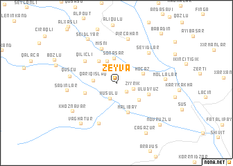 map of Zeyvǝ