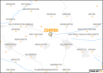 map of Zgarok