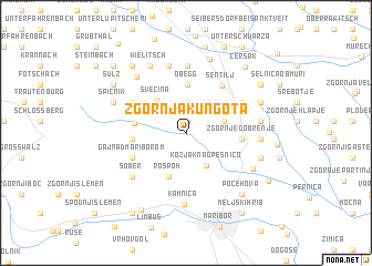 map of Zgornja Kungota