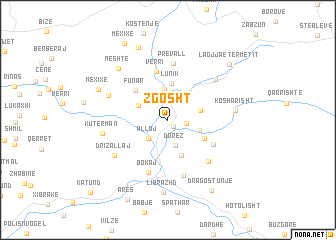 map of Zgosht