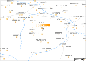 map of Zgurovo