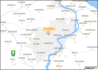 map of Zhabei