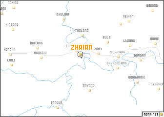 map of Zhai\