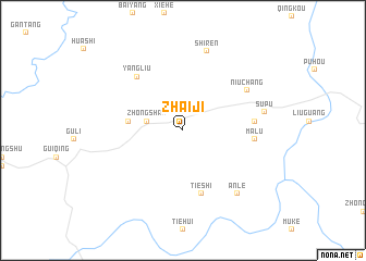map of Zhaiji