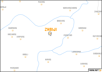 map of Zhaiji