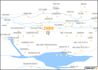 map of Zhaik