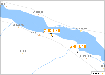 map of Zhail\