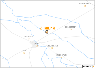 map of Zhailʼma