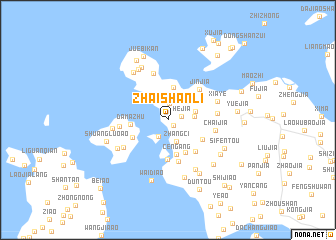 map of Zhaishanli