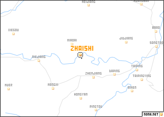 map of Zhaishi
