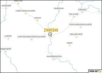 map of Zhaishi