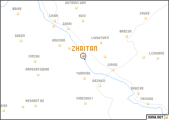 map of Zhaitan