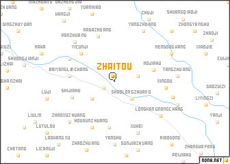 map of Zhaitou