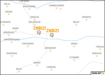 map of Zhaizi