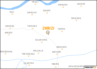 map of Zhaizi