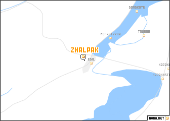 map of Zhalpak