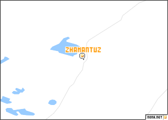 map of Zhamantuz