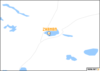 map of Zhaman