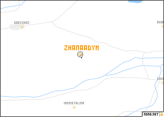 map of Zhanaadym