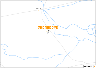 map of Zhanaaryk
