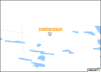 map of Zhanakuduk