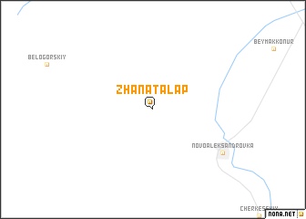 map of Zhanatalap