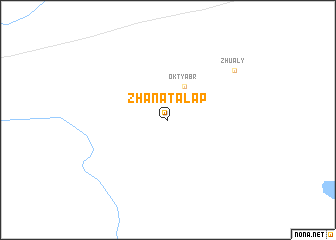 map of Zhanatalap